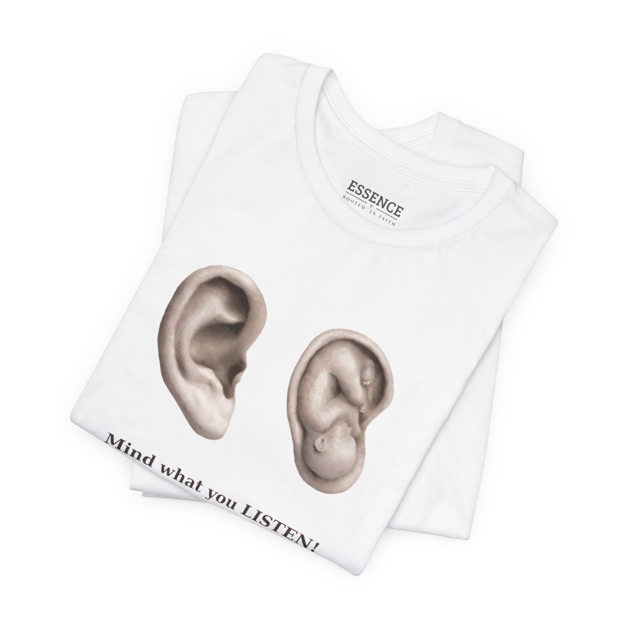 Mind what you LISTEN! - T-Shirt